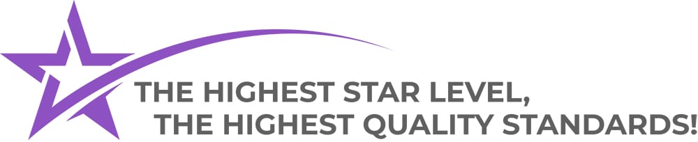 The Highest Star Level, The Highest Quality Standards!
